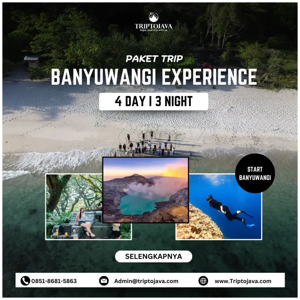 Paket 4d3n Banyuwangi Experience