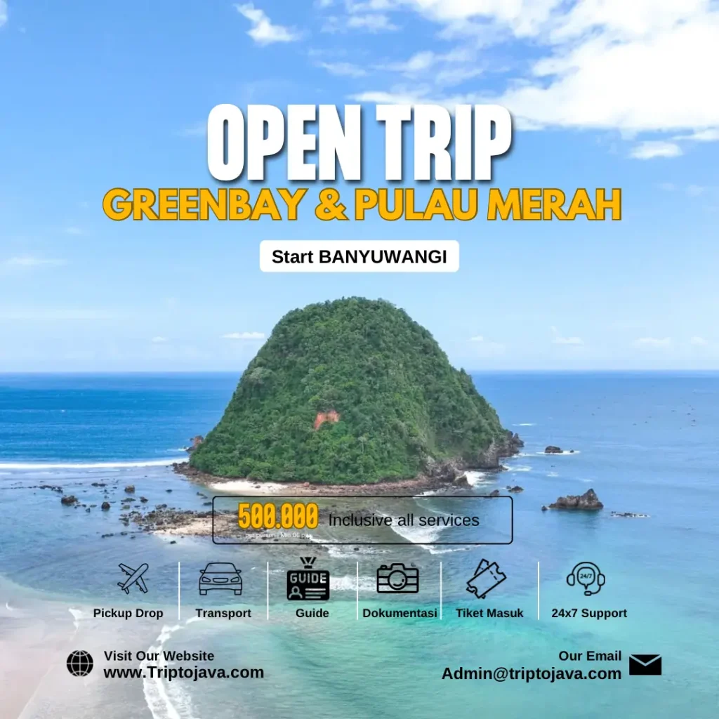 Open Trip Teluk Hijau & Pulau Merah