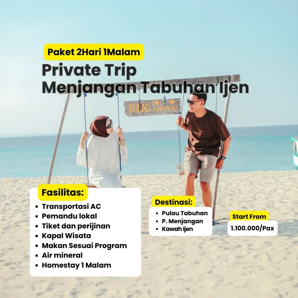 Private trip menjangan tabuhan ijen