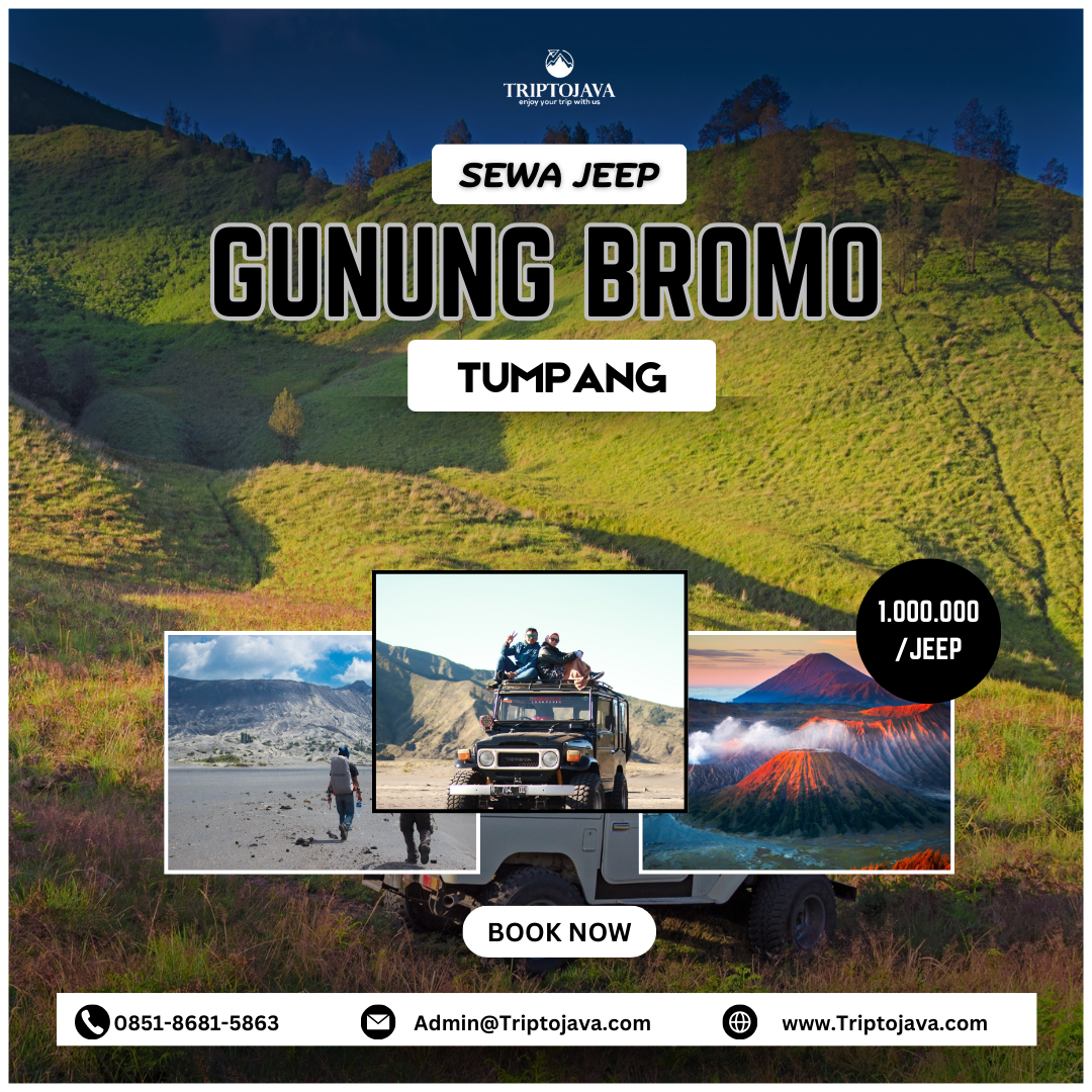 Sewa Jeep Bromo via tumpang poncokusumo