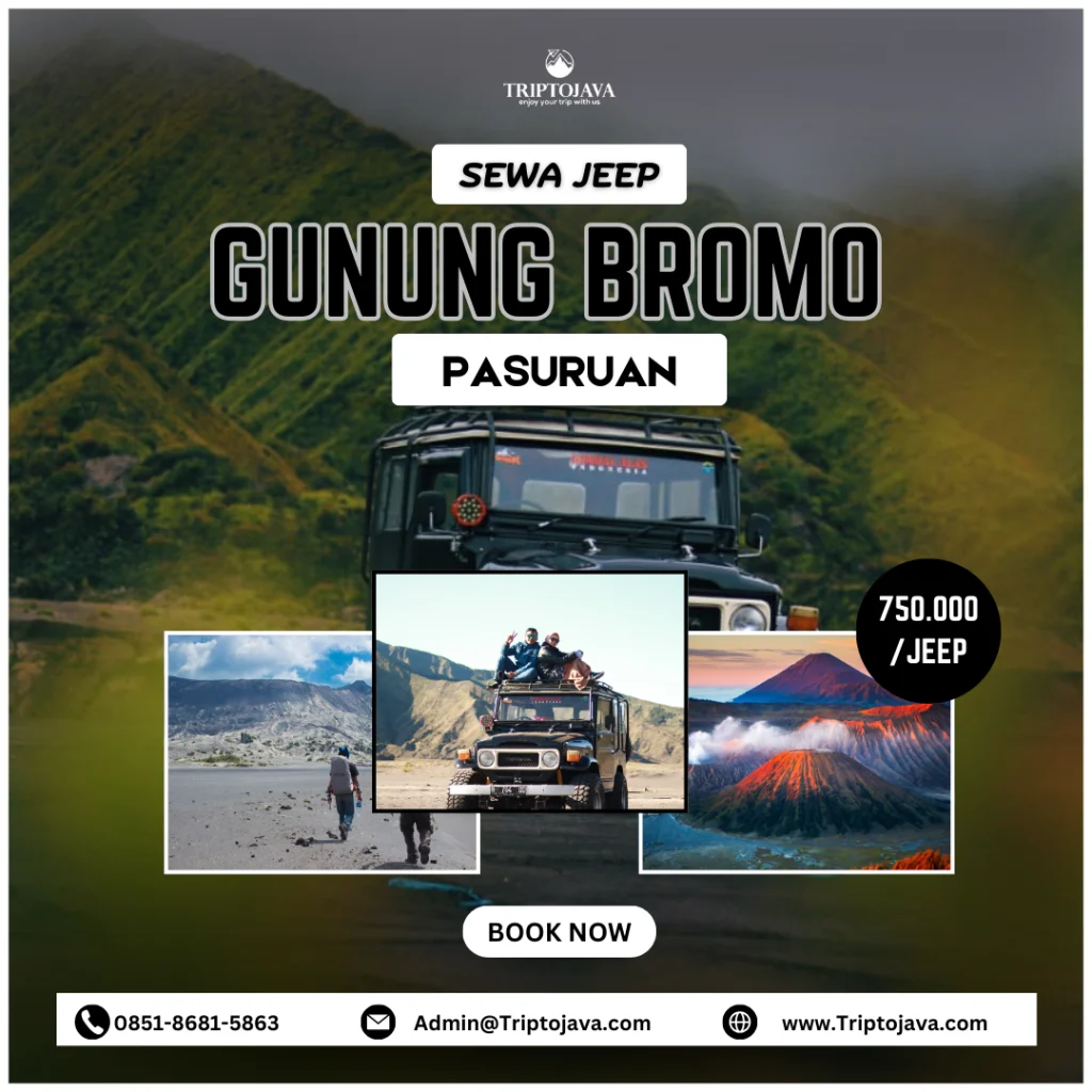 Sewa Jeep Bromo dari pasuruan