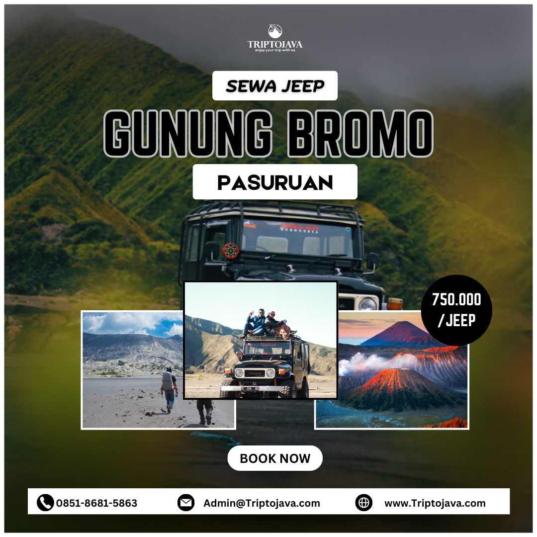 Sewa Jeep Bromo dari pasuruan